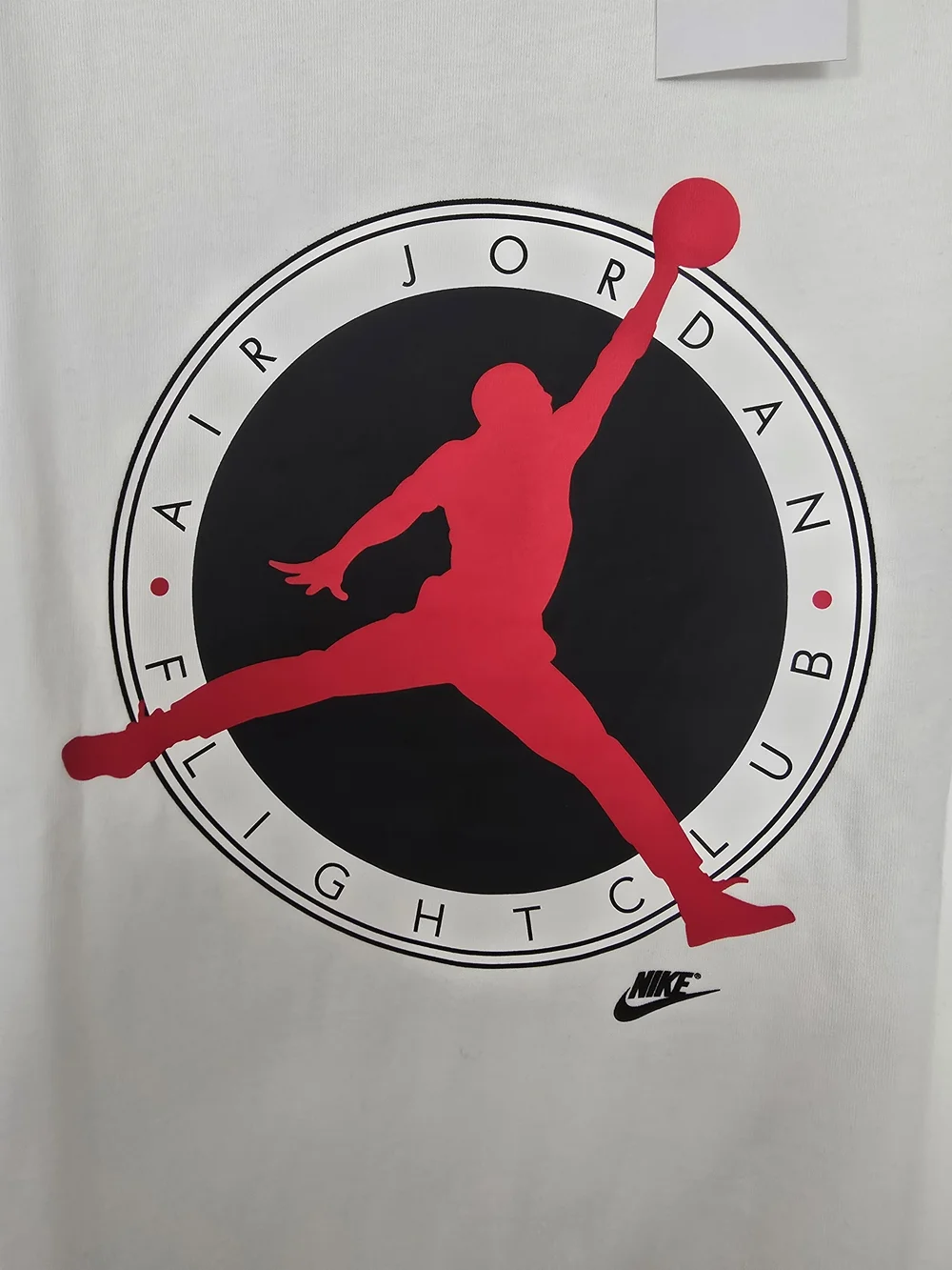 Nike Mens Jordan White Long Sleeve Shirt Jumpman Logo Brand New wTags Size Large